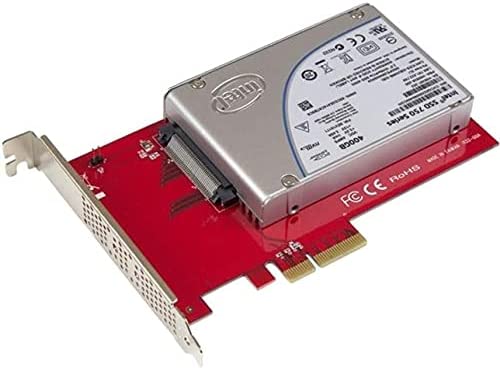 StarTech U.2 TO PCIE ADAPTER FOR 2.5IN U.2 NVME SSD(PEX4SFF8639) - Win-Pro Consultancy Pte Ltd