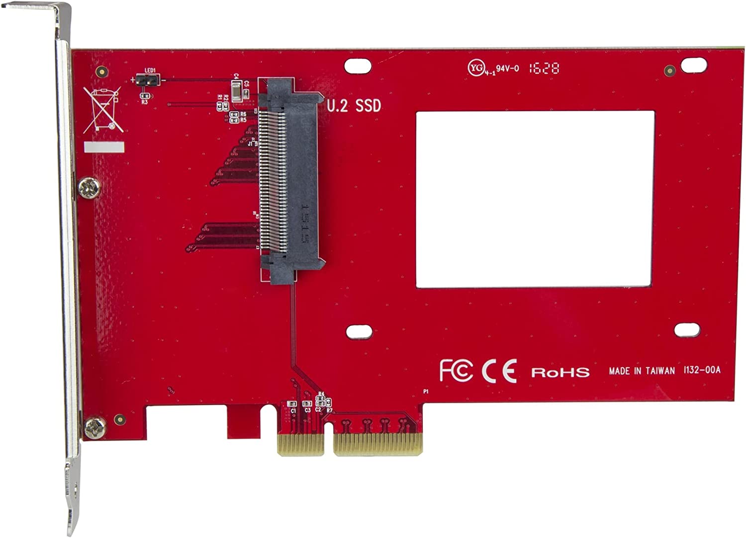 StarTech U.2 TO PCIE ADAPTER FOR 2.5IN U.2 NVME SSD(PEX4SFF8639) - Win-Pro Consultancy Pte Ltd