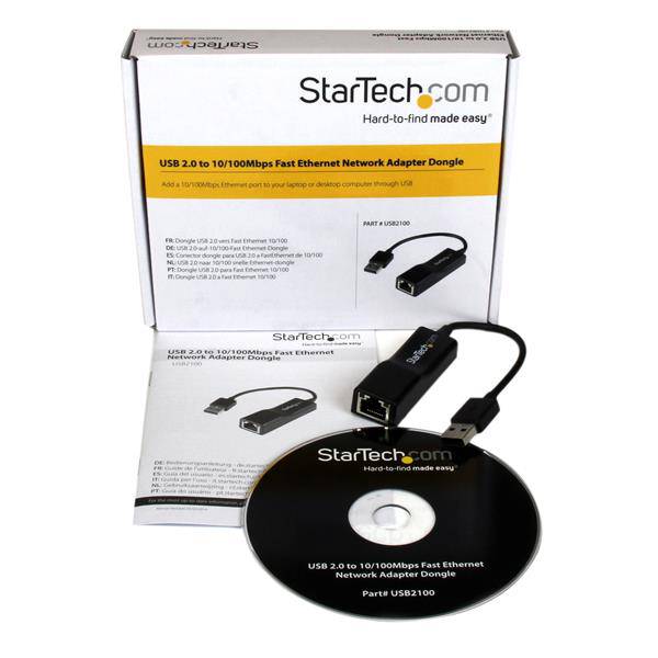 Startech USB 2.0 to Gigabit Ethernet Adapter USB2100 (2 years Local Warranty) - Buy Singapore