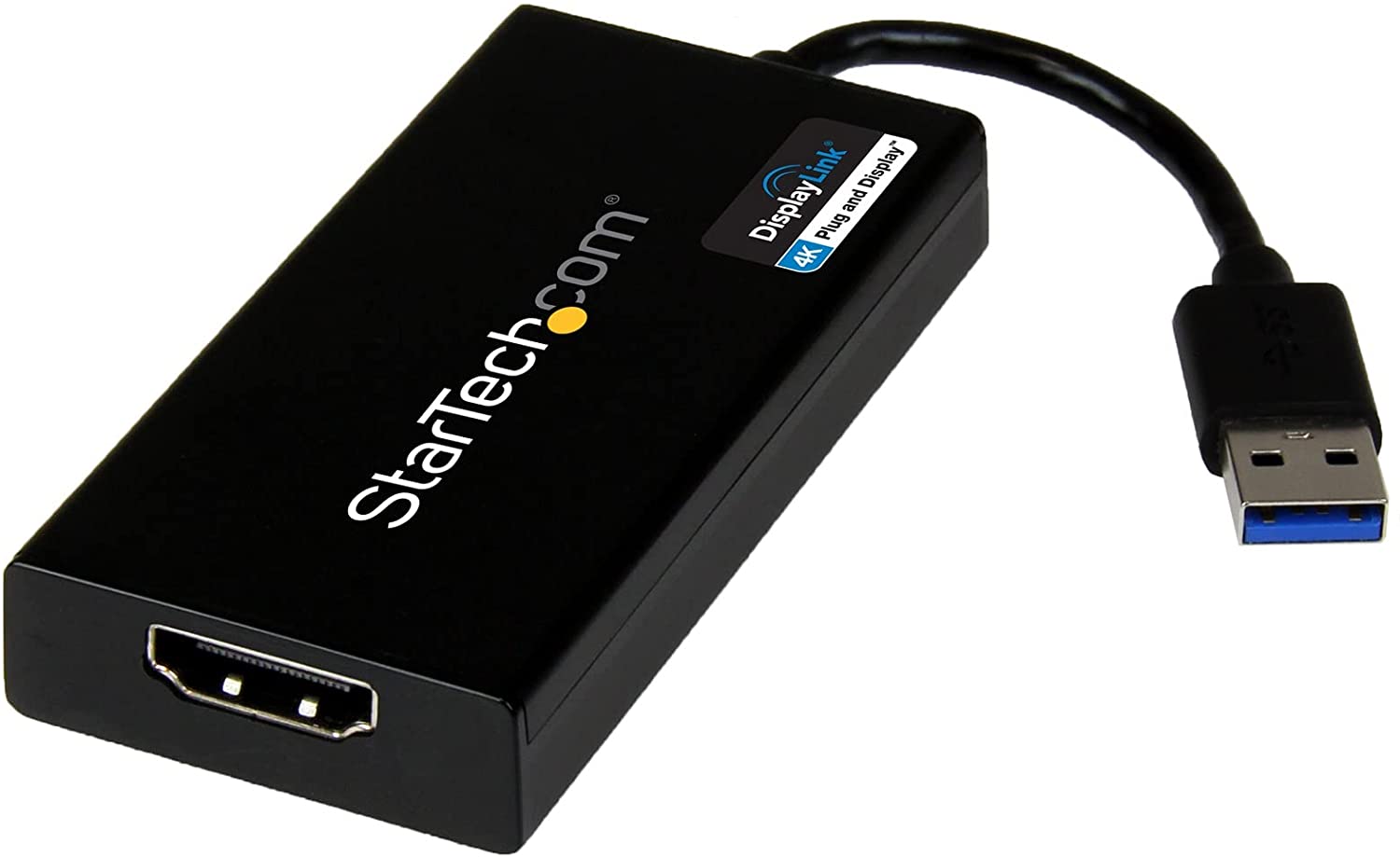 StarTech USB 3.0 TO 4K HDMI EXTERNAL MULTI MONITOR VIDEO GRAPHICS ADAPTER - DISPLAYLINK CERTIFIED(USB32HD4K) - Win-Pro Consultancy Pte Ltd